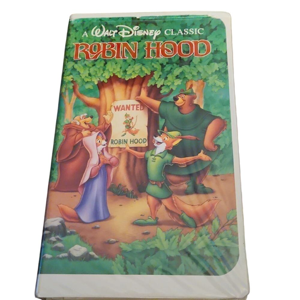 Walt Disney Classic "Robin Hood" VHS home video tape